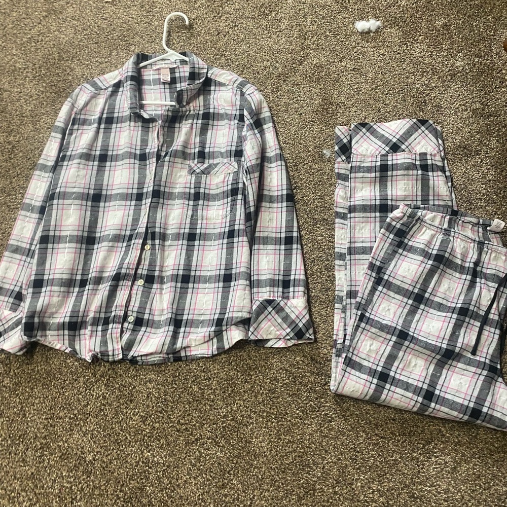 Victoria secret Xlg flannel pjs